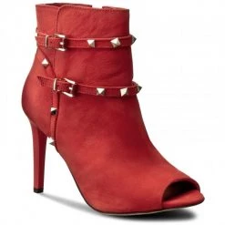 Bottes Et Autres Bottines CARINII - B3857 H55-000-000-B16 Rouge