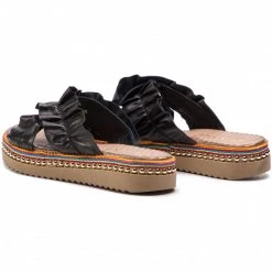 Mules Et Sandales Mules / Sandales De Bain CARINII - B4789 E50-000-000-986 Noir -Carinii Soldes 0000201223857 03 kt