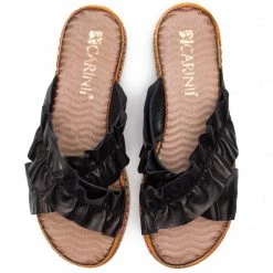 Mules Et Sandales Mules / Sandales De Bain CARINII - B4789 E50-000-000-986 Noir -Carinii Soldes 0000201223857 07 kt