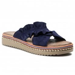 Mules Et Sandales Mules / Sandales De Bain CARINII - B4789 H40-000-000-986 Bleu Marine