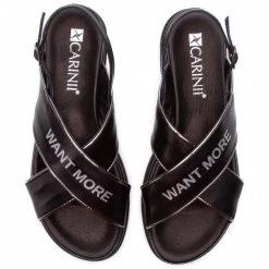 Mules Et Sandales Sandales CARINII - B4804 E50-F99-000-D27 Noir -Carinii Soldes 0000201223895 06 pz