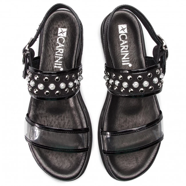 Mules Et Sandales Sandales CARINII - B4939 037-360-000-986 Noir 5 Mules Et Sandales Sandales CARINII - B4939 037-360-000-986 Noir – Image 5
