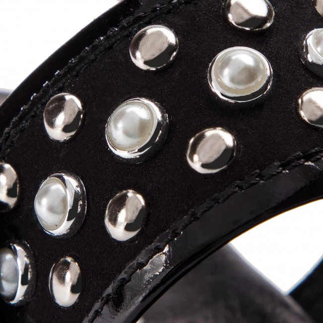 Mules Et Sandales Sandales CARINII - B4939 037-360-000-986 Noir 6 Mules Et Sandales Sandales CARINII - B4939 037-360-000-986 Noir – Image 6