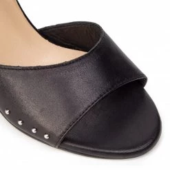 Mules Et Sandales Sandales CARINII - B4998/P E50-000-000-C00 Noir -Carinii Soldes 0000201224977 06 ks