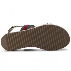 Mules Et Sandales Sandales CARINII - B5103 H33-I64-L87-986 Multicolore, Or 9 Mules Et Sandales Sandales CARINII - B5103 H33-I64-L87-986 Multicolore, Or -Carinii Soldes 0000201225455 03 sw