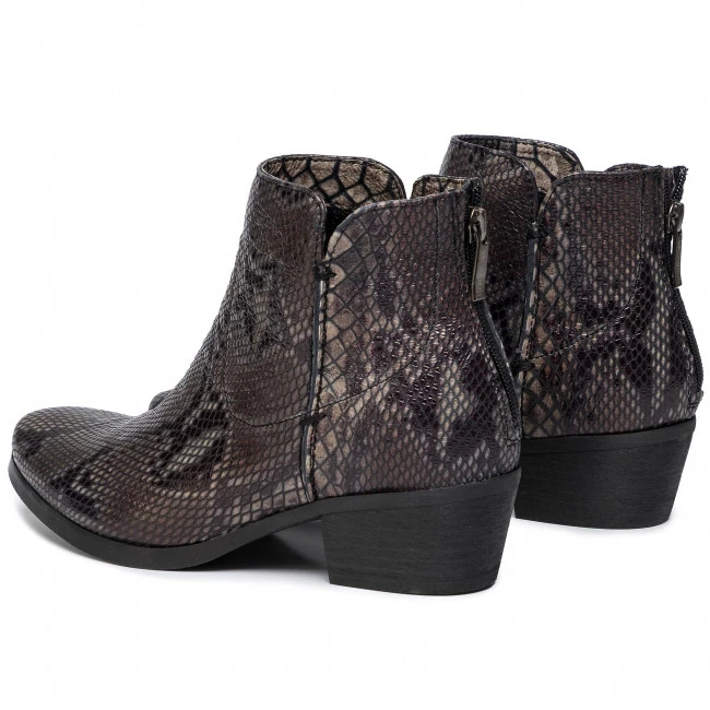 Bottes Et Autres Bottines CARINII - B5120 N77-000-000-D56 Noir, Multicolore 3 Bottes Et Autres Bottines CARINII - B5120 N77-000-000-D56 Noir, Multicolore – Image 3