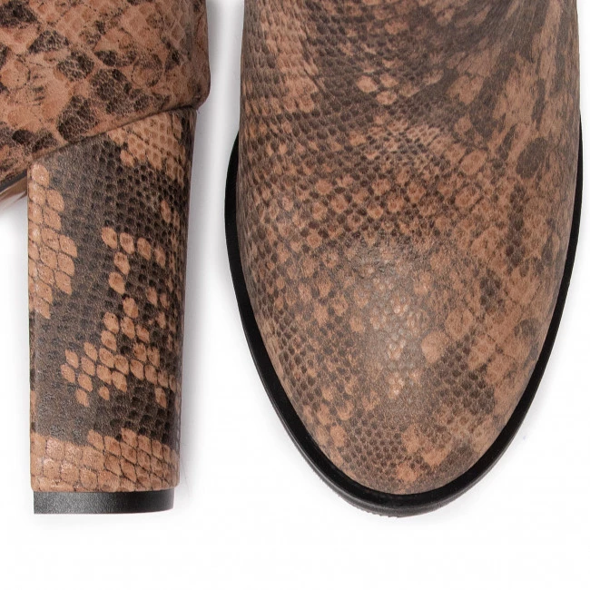 Bottes Et Autres Bottines CARINII - B5160 N73-000-000-D14 Marron, Multicolore 6 Bottes Et Autres Bottines CARINII - B5160 N73-000-000-D14 Marron, Multicolore – Image 6