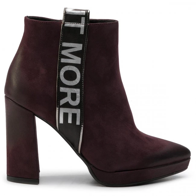 Bottes Et Autres Bottines CARINII - B4722 M10-000-PSK-D05 Bordeaux 2 Bottes Et Autres Bottines CARINII - B4722 M10-000-PSK-D05 Bordeaux – Image 2