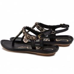 Mules Et Sandales Sandales CARINII - B5457 E50-000-000-D83 Noir -Carinii Soldes 0000207039315 02 ksz