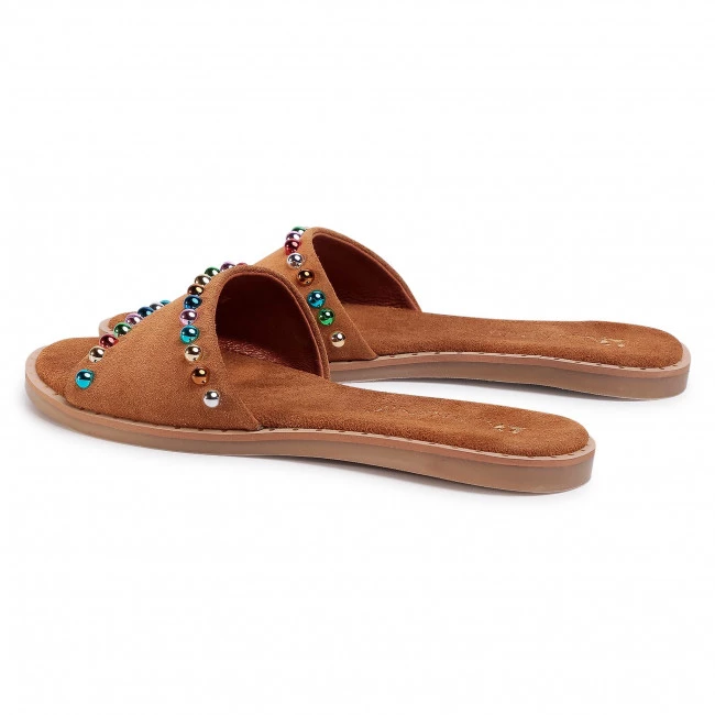 Mules Et Sandales Mules / Sandales De Bain CARINII - B5473 O73-000-000-C74 Marron 3 Mules Et Sandales Mules / Sandales De Bain CARINII - B5473 O73-000-000-C74 Marron – Image 3