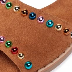 Mules Et Sandales Mules / Sandales De Bain CARINII - B5473 O73-000-000-C74 Marron 11 Mules Et Sandales Mules / Sandales De Bain CARINII - B5473 O73-000-000-C74 Marron -Carinii Soldes 0000207039384 6