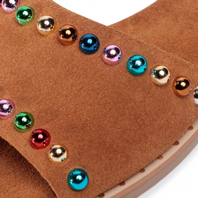 Mules Et Sandales Mules / Sandales De Bain CARINII - B5473 O73-000-000-C74 Marron 6 Mules Et Sandales Mules / Sandales De Bain CARINII - B5473 O73-000-000-C74 Marron – Image 6