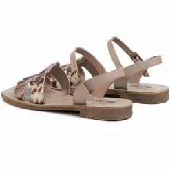 Mules Et Sandales Sandales CARINII - B6009 491-000-000-000 Beige -Carinii Soldes 0000207039483 04 kt