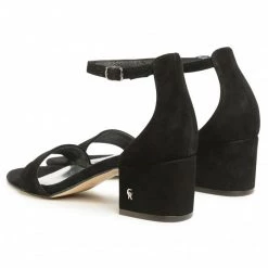 Mules Et Sandales Sandales CARINII - B5380 Noir Noir 8 Mules Et Sandales Sandales CARINII - B5380 Noir Noir -Carinii Soldes 0000207768116 02 rz