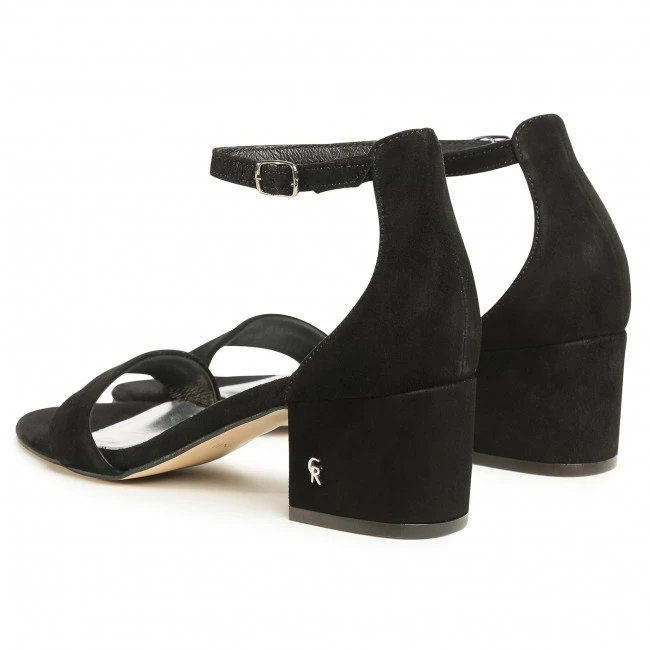 Mules Et Sandales Sandales CARINII - B5380 Noir Noir 3 Mules Et Sandales Sandales CARINII - B5380 Noir Noir – Image 3