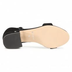 Mules Et Sandales Sandales CARINII - B5380 Noir Noir 9 Mules Et Sandales Sandales CARINII - B5380 Noir Noir -Carinii Soldes 0000207768116 05 rz