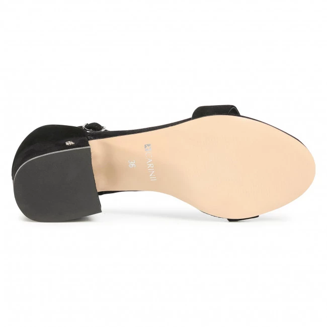 Mules Et Sandales Sandales CARINII - B5380 Noir Noir 4 Mules Et Sandales Sandales CARINII - B5380 Noir Noir – Image 4