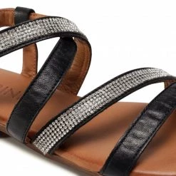 Mules Et Sandales Sandales CARINII - B6007 353-000-000-000 Noir -Carinii Soldes 0000207768215 06 rz