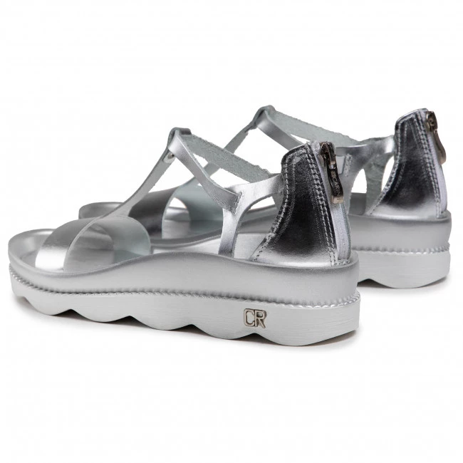 Mules Et Sandales Sandales CARINII - B5524 N07-000-000-D73 Argent 3 Mules Et Sandales Sandales CARINII - B5524 N07-000-000-D73 Argent – Image 3