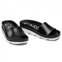 Mules Et Sandales Mules / Sandales De Bain CARINII - B5512 E50-000-000-D73 Noir -Carinii Soldes 0000208556224 06 plj