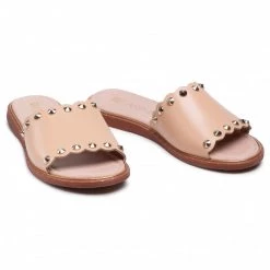 Mules Et Sandales Mules / Sandales De Bain CARINII - B6025 420-000-000-000 Beige -Carinii Soldes 0000208556262 07 mt
