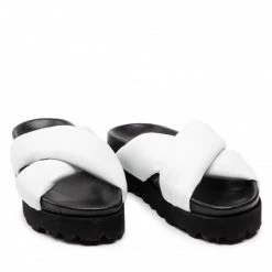 Mules Et Sandales Mules / Sandales De Bain CARINII - B7354 L46-000-000-D69 Blanc -Carinii Soldes 0000209113839 08 fp 1