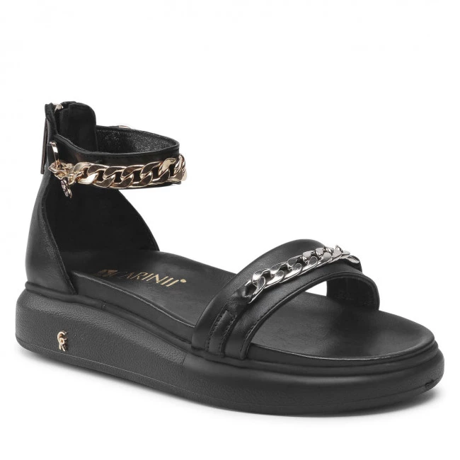 Mules Et Sandales Sandales CARINII - B7229 E50-000-000-E48 Noir 1 Mules Et Sandales Sandales CARINII - B7229 E50-000-000-E48 Noir