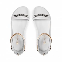 Mules Et Sandales Sandales CARINII - B7229 L46-000-000-E48 Blanc 11 Mules Et Sandales Sandales CARINII - B7229 L46-000-000-E48 Blanc -Carinii Soldes 0000209168846 06 fp