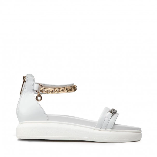 Mules Et Sandales Sandales CARINII - B7229 L46-000-000-E48 Blanc 2 Mules Et Sandales Sandales CARINII - B7229 L46-000-000-E48 Blanc – Image 2