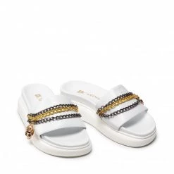 Mules Et Sandales Mules / Sandales De Bain CARINII - B7233 L46-000-000-E48 Blanc 10 Mules Et Sandales Mules / Sandales De Bain CARINII - B7233 L46-000-000-E48 Blanc -Carinii Soldes 0000209168891 03 pl