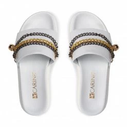 Mules Et Sandales Mules / Sandales De Bain CARINII - B7233 L46-000-000-E48 Blanc 11 Mules Et Sandales Mules / Sandales De Bain CARINII - B7233 L46-000-000-E48 Blanc -Carinii Soldes 0000209168891 04 pl