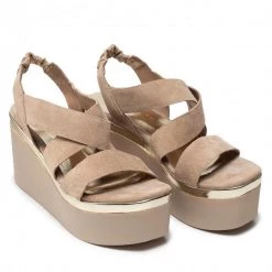 Mules Et Sandales Sandales CARINII - B7239 O17-000-000-D72 Beige -Carinii Soldes 0000209168945 06 pl 1