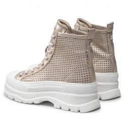 Bottes Et Autres Bottines CARINII - B7318 F76-000-000-E53 Or -Carinii Soldes 0000209169102 02 ts 1