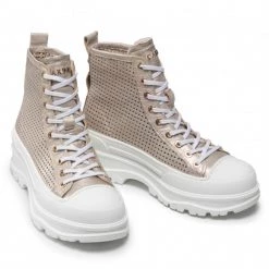 Bottes Et Autres Bottines CARINII - B7318 F76-000-000-E53 Or -Carinii Soldes 0000209169102 04 ts 1