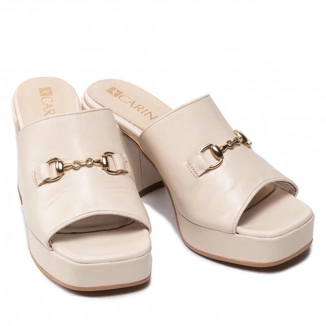 Mules Et Sandales Mules / Sandales De Bain CARINII - B7360 R53-000-000-E58 Beige 5 Mules Et Sandales Mules / Sandales De Bain CARINII - B7360 R53-000-000-E58 Beige – Image 5