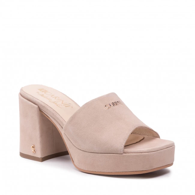 Mules Et Sandales Mules / Sandales De Bain CARINII - B7361 R30-000-000-E58 Beige 1 Mules Et Sandales Mules / Sandales De Bain CARINII - B7361 R30-000-000-E58 Beige