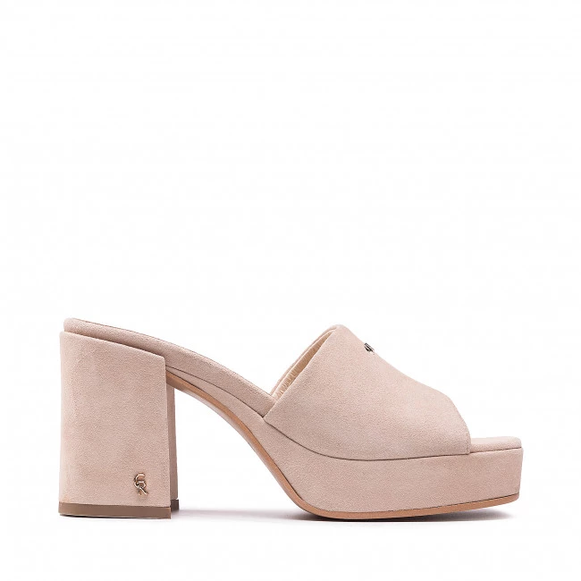 Mules Et Sandales Mules / Sandales De Bain CARINII - B7361 R30-000-000-E58 Beige 2 Mules Et Sandales Mules / Sandales De Bain CARINII - B7361 R30-000-000-E58 Beige – Image 2