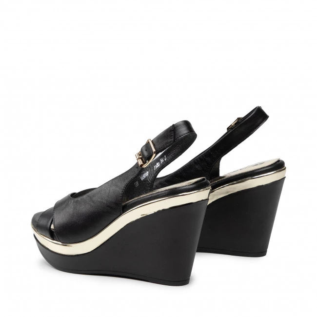 Mules Et Sandales Sandales CARINII - B7380 E50-000-000-D72 Noir 3 Mules Et Sandales Sandales CARINII - B7380 E50-000-000-D72 Noir – Image 3