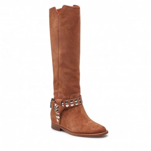 Bottes Et Autres Bottes CARINII - B7484 P09-000-000-E63 Marron -Carinii Soldes 0000209312164 01 rz 1
