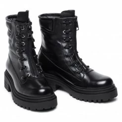 Bottes Et Autres Bottes De Randonnée CARINII - B7534 E50-000-000-E23 Noir -Carinii Soldes 0000209312379 05 rz