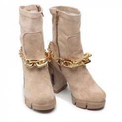 Bottes Et Autres Bottines CARINII - B7543 R30-000-000-E36 Beige -Carinii Soldes 0000209312454 06 pl 1