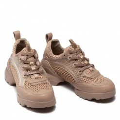 Chaussures Basses Sneakers CARINII - B7606 O60-000-000-000 Beige -Carinii Soldes 0000209312874 03 pl