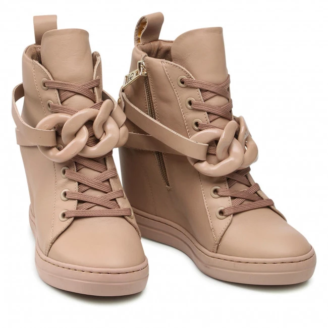 Chaussures Basses Sneakers CARINII - B7627 O60-000-000-B88 Beige 5 Chaussures Basses Sneakers CARINII - B7627 O60-000-000-B88 Beige – Image 5