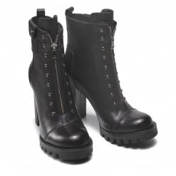 Bottes Et Autres Bottines CARINII - B7639 Noir Noir -Carinii Soldes 0000209313581 04 pl
