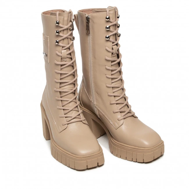 Bottes Et Autres Bottes CARINII - B7700 R77-000-000-E88 Beige 5 Bottes Et Autres Bottes CARINII - B7700 R77-000-000-E88 Beige – Image 5