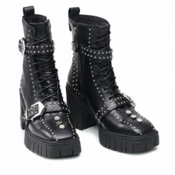 Bottes Et Autres Bottines CARINII - B7706 E50-000-000-E88 Noir -Carinii Soldes 0000209391114 07 rz