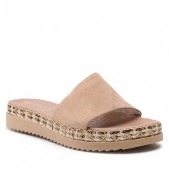 Mules Et Sandales Mules / Sandales De Bain CARINII - B4891/ZS O17-000-000-986 Beige