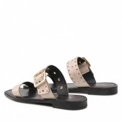 Mules Et Sandales Mules / Sandales De Bain CARINII - B6138 420-000-000-000 Beige -Carinii Soldes 0000209433715 02 rz