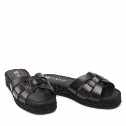 Mules Et Sandales Mules / Sandales De Bain CARINII - B6241 353-000-000-000 Noir -Carinii Soldes 0000209433739 06 rz