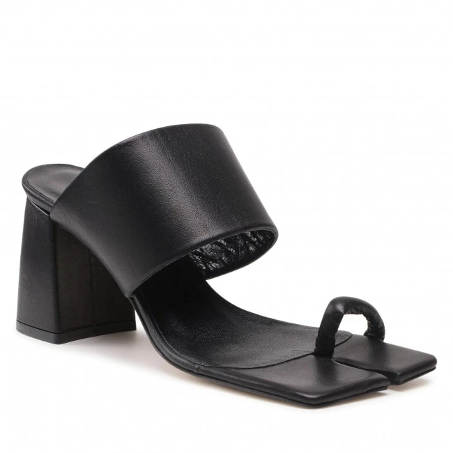 Mules Et Sandales Tongs CARINII - B6257 353-000-000-000 Noir 1 Mules Et Sandales Tongs CARINII - B6257 353-000-000-000 Noir